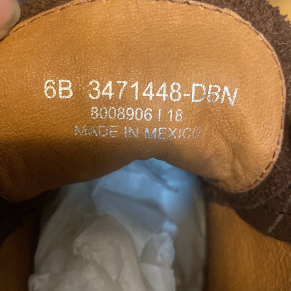 NWT Frye Tyler Lace Up Ankle Boots Size 6 - Picture 16 of 16